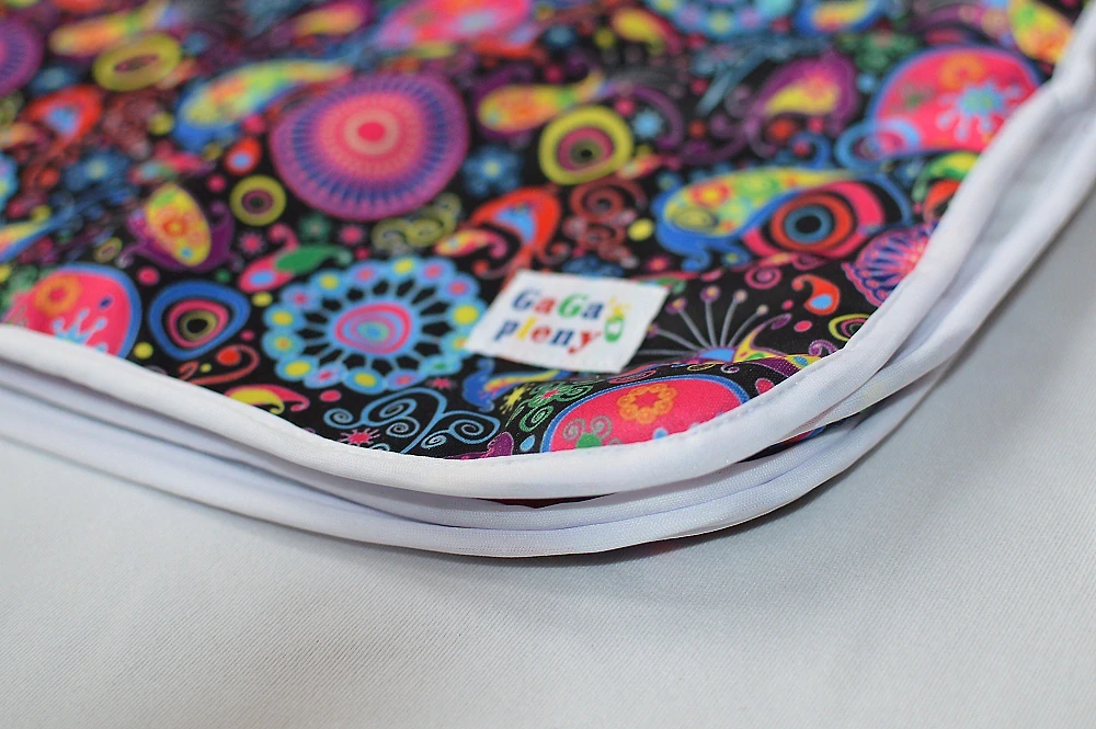 Deka dětská/ Deka pro pejsky oboustranná - Páv 72x90 cm