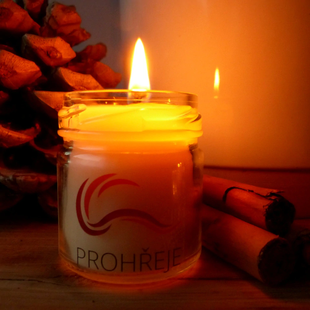 libebit svíčka ze sójového vosku Prohřeje 40ml
