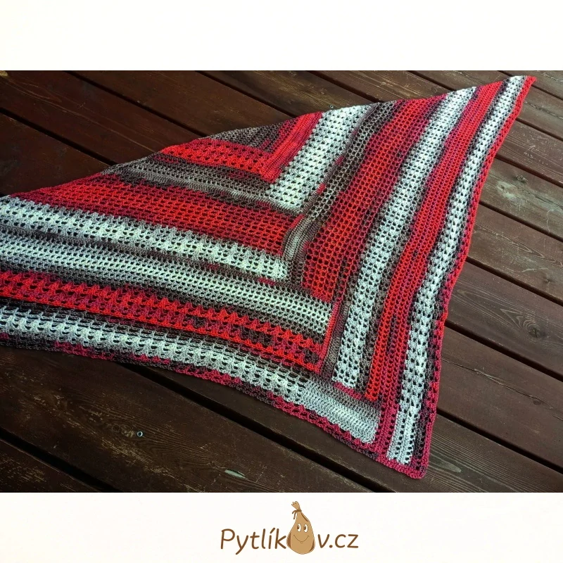 Život na há(č)ku + HÁČKOVANÝ ŠÁTEK od autorky - Jana Zwyrtek Hamplová