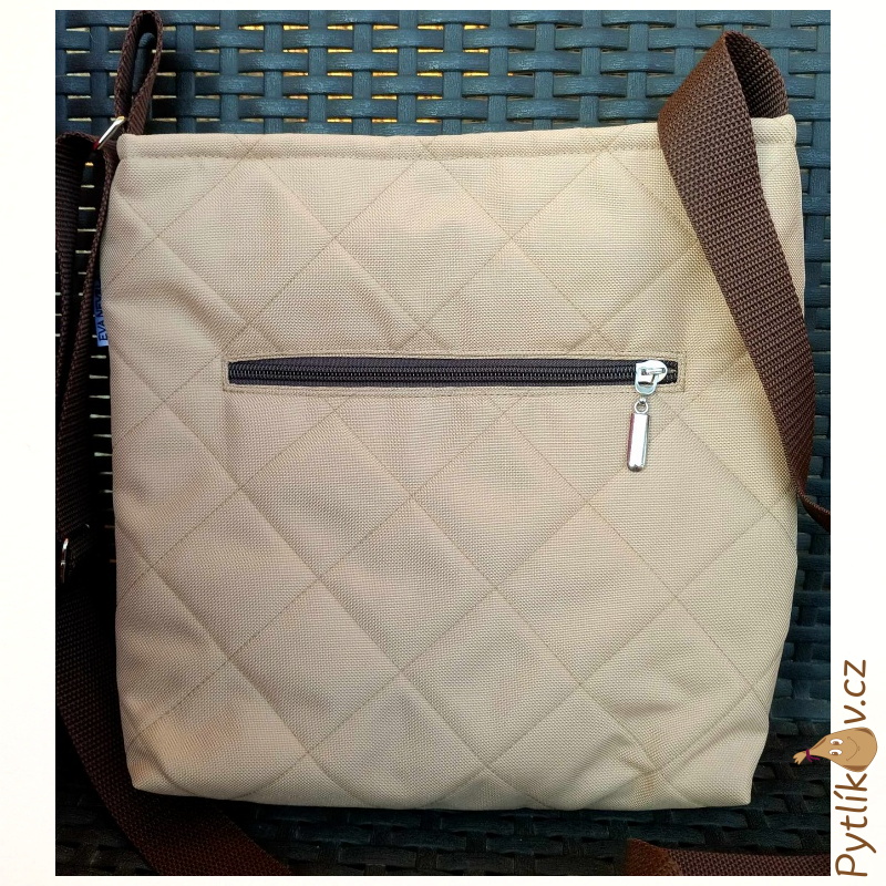 Crossbody kabelka 28 x 28 cm - veverka