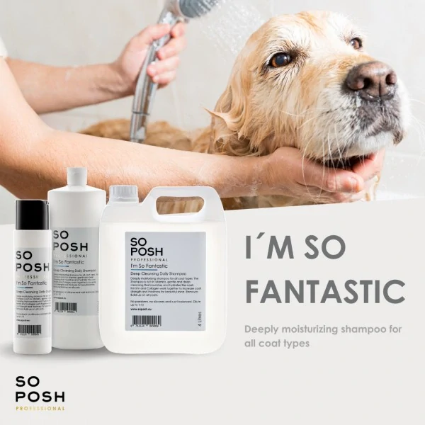So Posh Im So Fantastic - Deep cleansing Moisturizing Shampoo 1000ml - hydratační