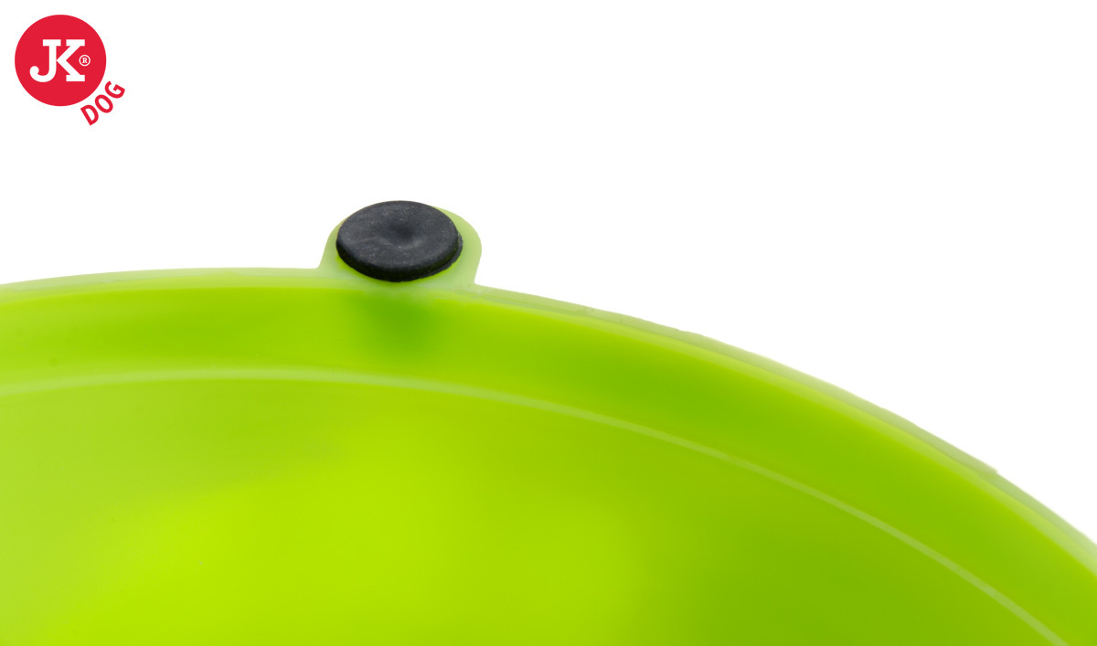 Barevná plastová miska pro psy, velikost 1, 320 ml, 13 cm ČERVENÁ