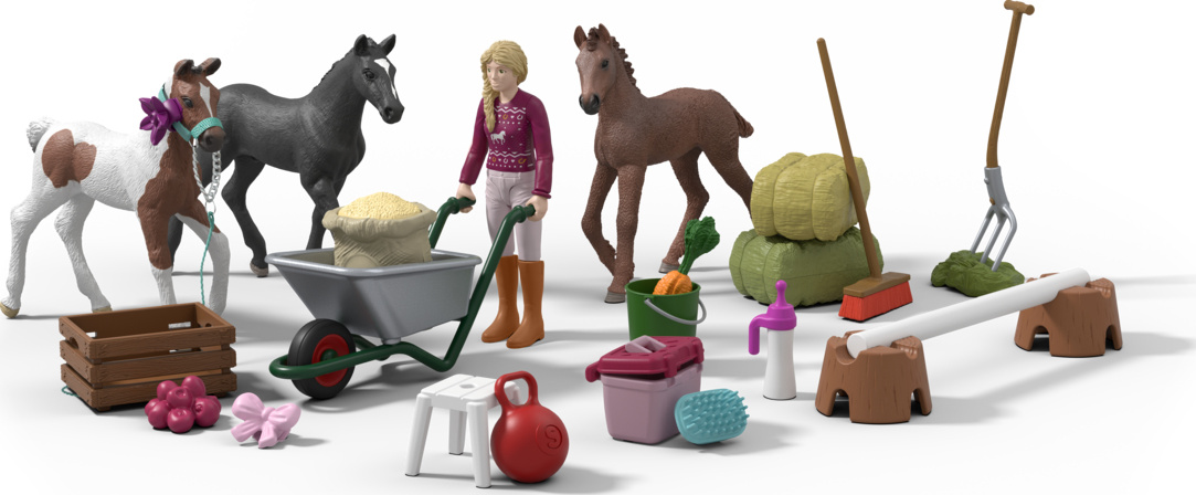 Schleich 99178 Adventní kalendář Schleich 2025 - Horse Club