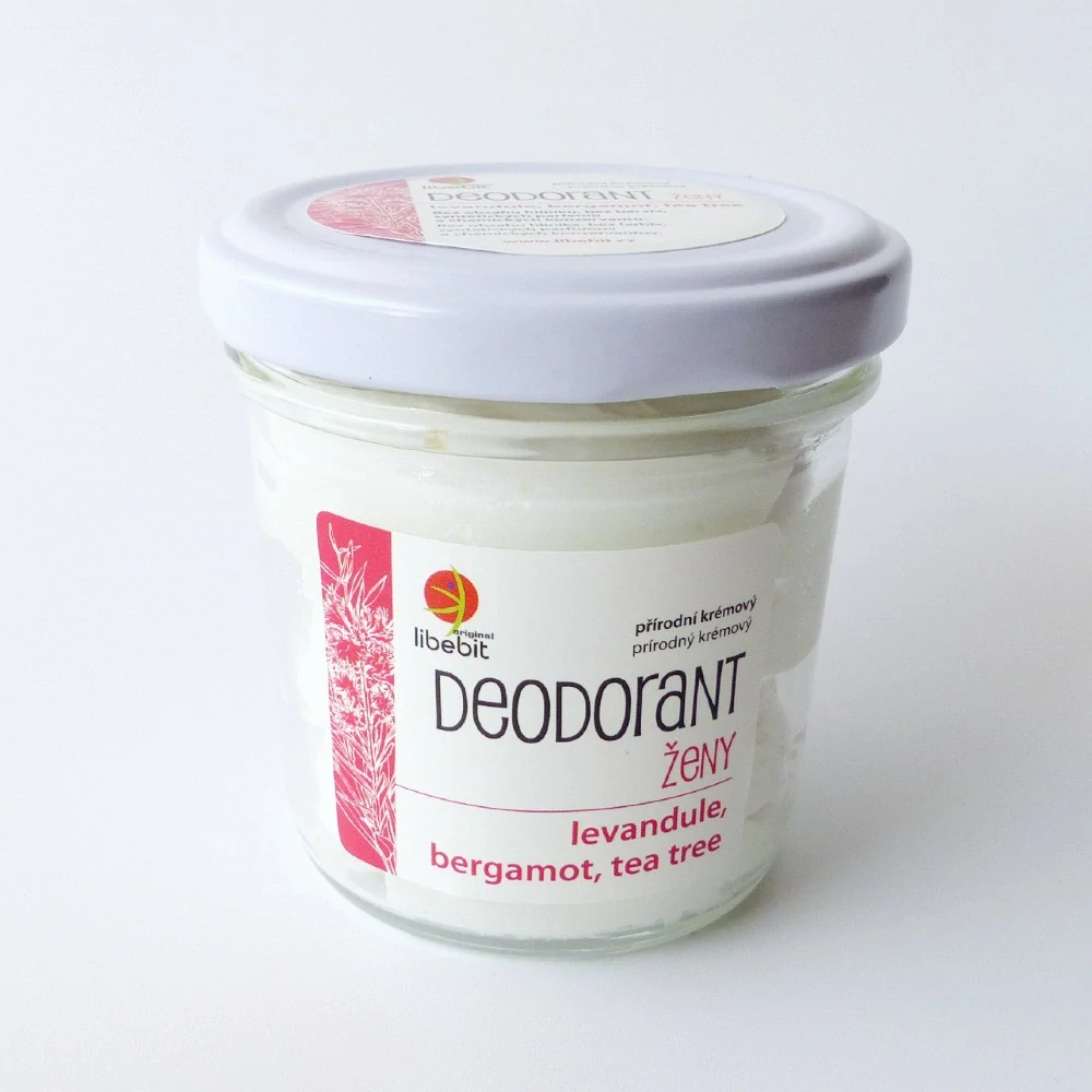 libebit přírodní krémový deodorant PRO ŽENY ve skle 90ml