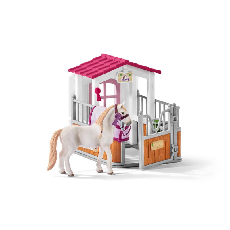 Schleich 42368 Stáj s klisnou Lusitano