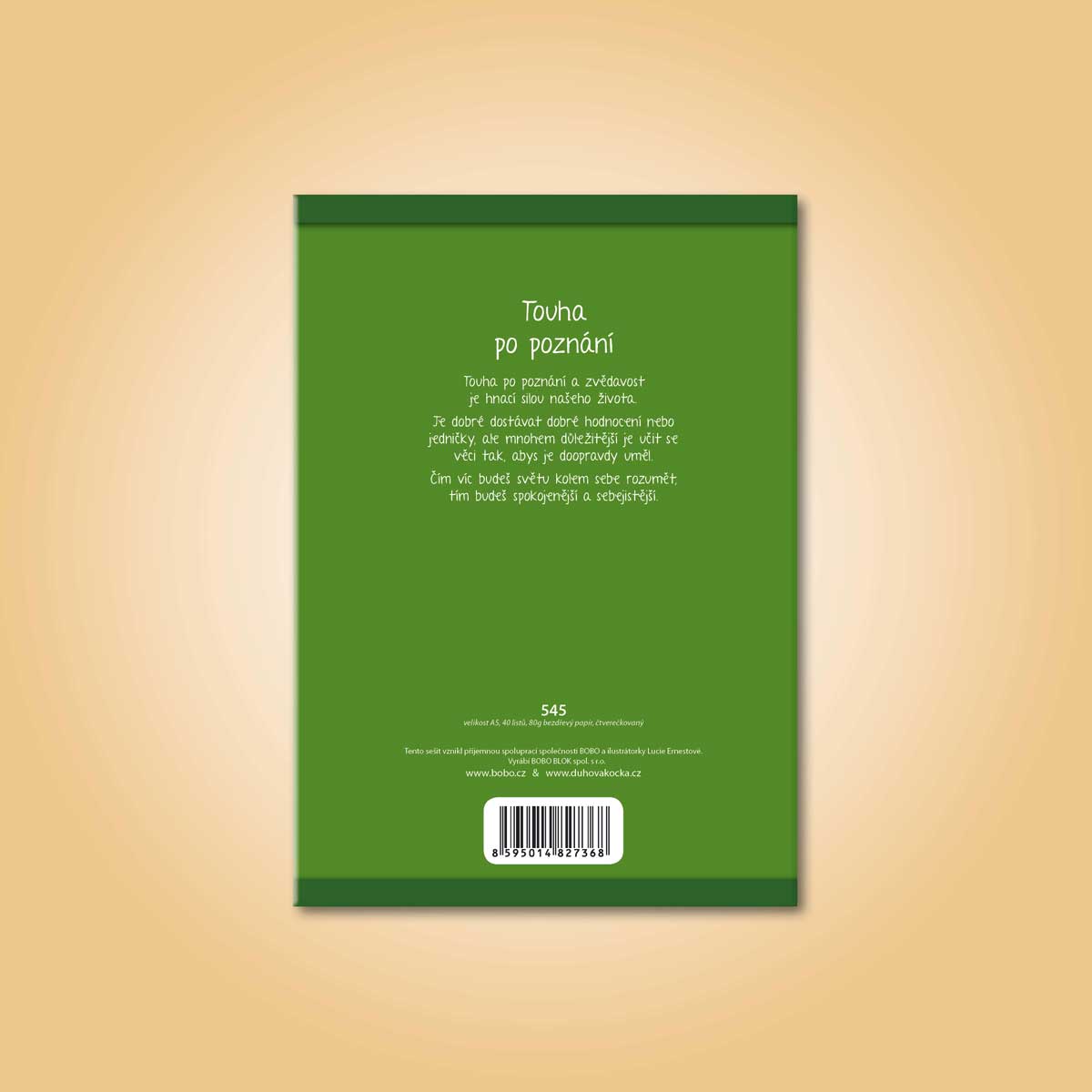 Duhová kočka Školní sešit 545 – Poznání