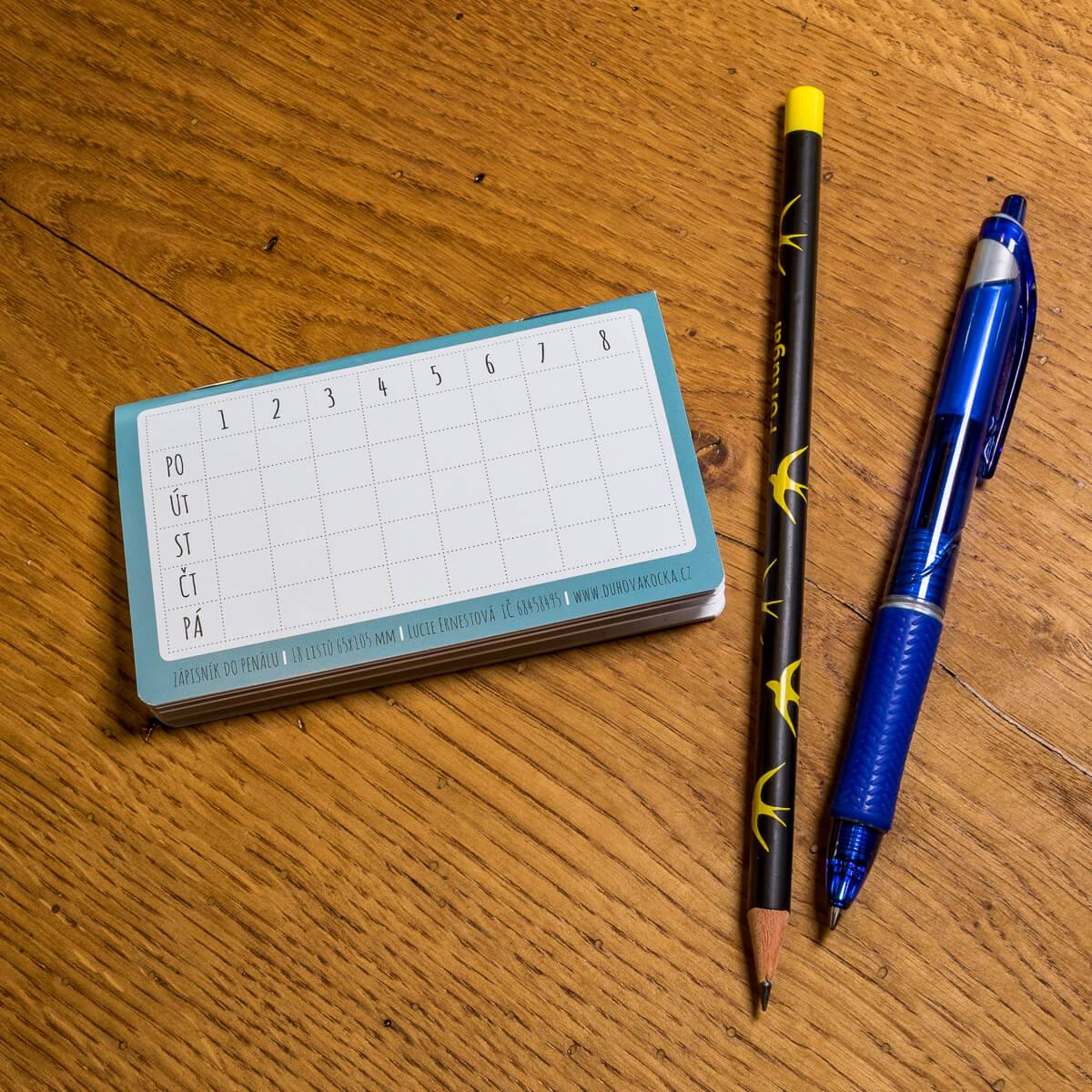 Duhová kočka Minizápisník Rozhodnutí