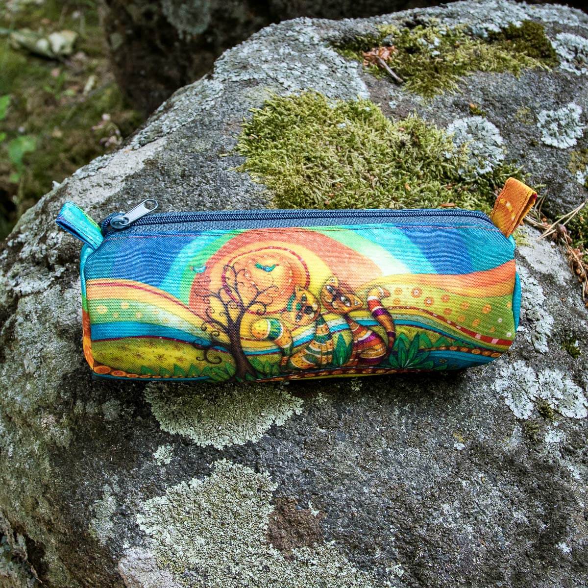 Duhová kočka Penál Sluneční kočky