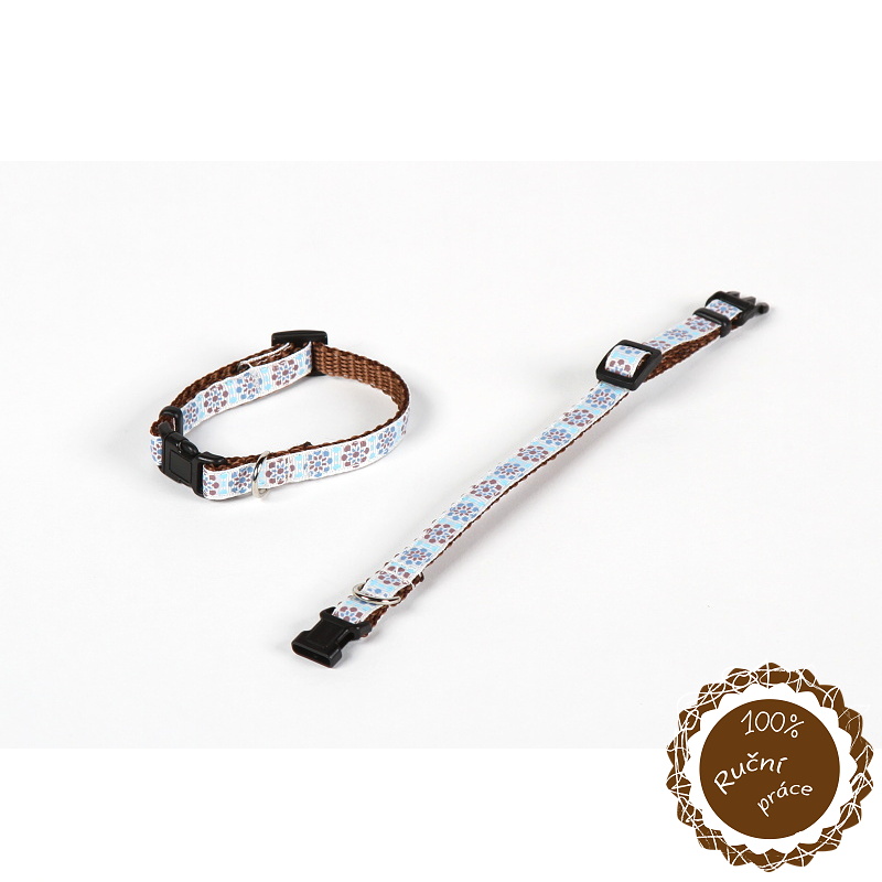 Obojek pro psy MIX XS - 16cm-21cm/10mm nylon Smarti fashion