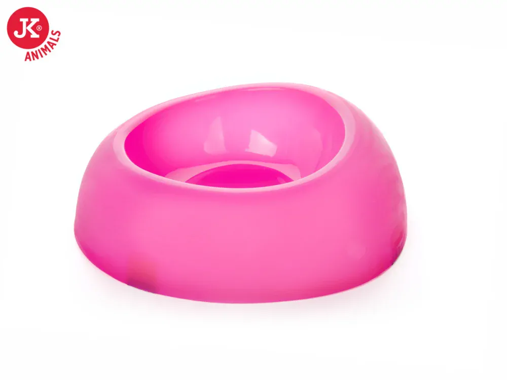 Malá plastová miska na vodu pro psy 500ml modrá