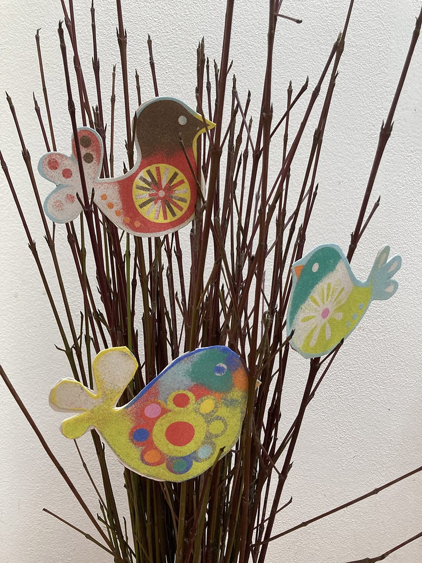 Pískování Sada Ptáčci 15x12cm (441)