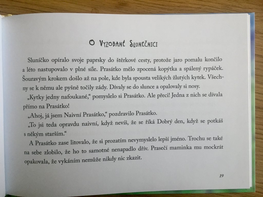 O naivním prasátku - Veronika Hurdová