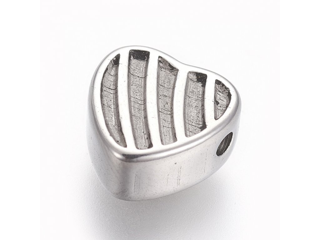 Náramek Křišťál EXTRA 8mm srdce