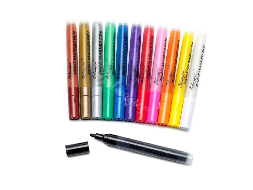 Artmagico akrylový popisovač se středním hrotem (2 mm) 12 ks