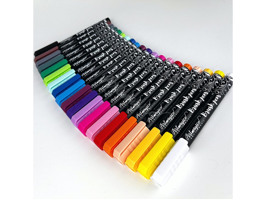 Artmagico Brush pens sada 20 ks