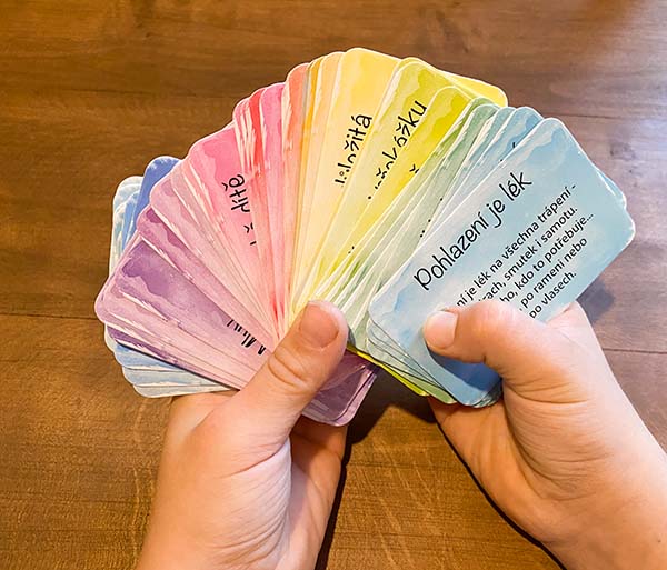 Motivační karty Pohlazení