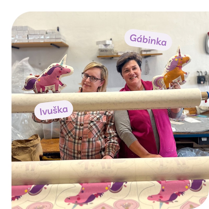 Lavandia Levandulový polštářek Unicorn Gábinka