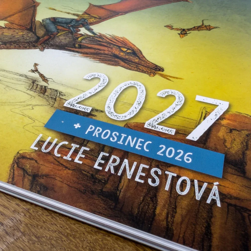 Duhová kočka Rodinný kalendář 2027