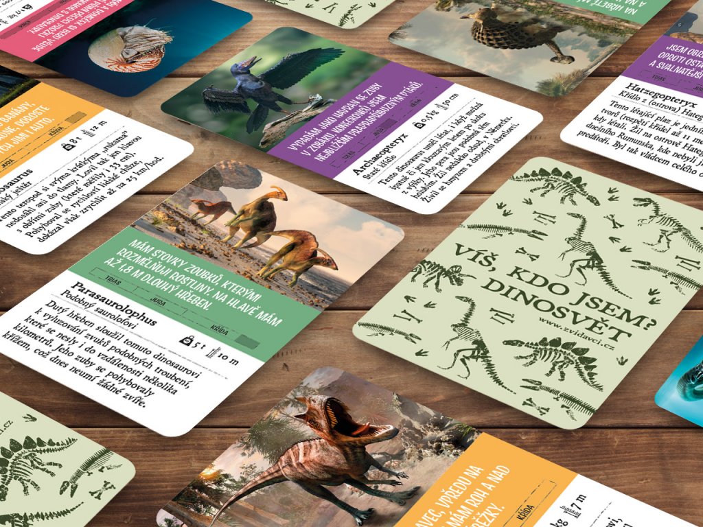 Zvídavci Víš, kdo jsem? DINOSVĚT - Poznejte svět dinosaurů