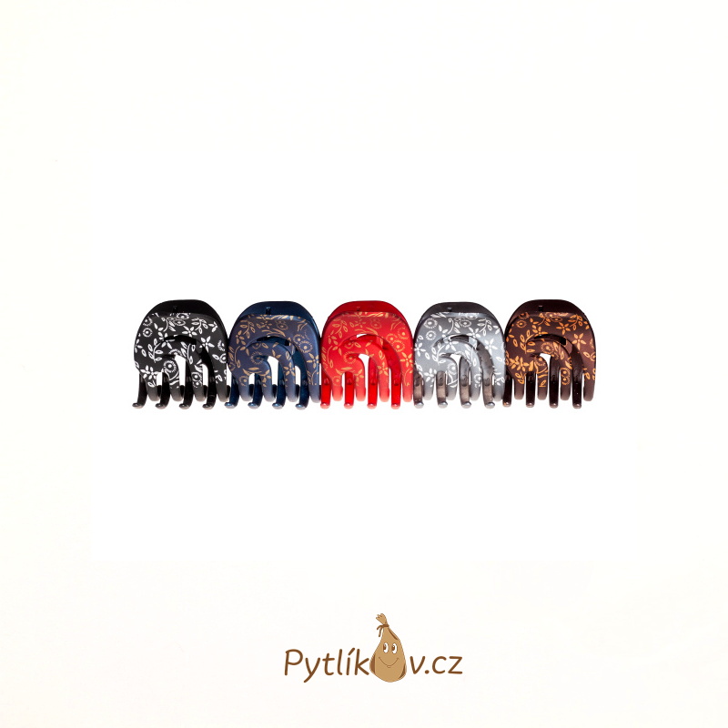 Skřipec Flower - hnědá  