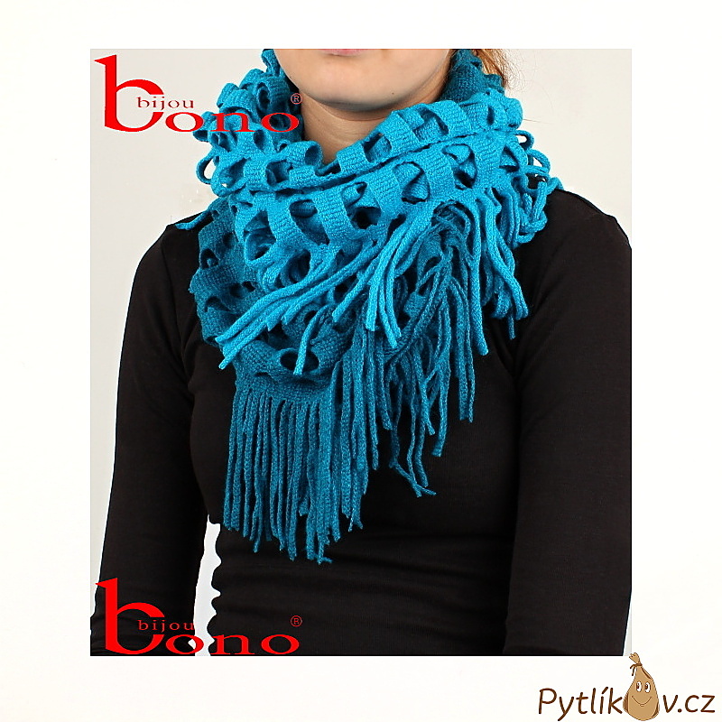 Šála Tunel - červená