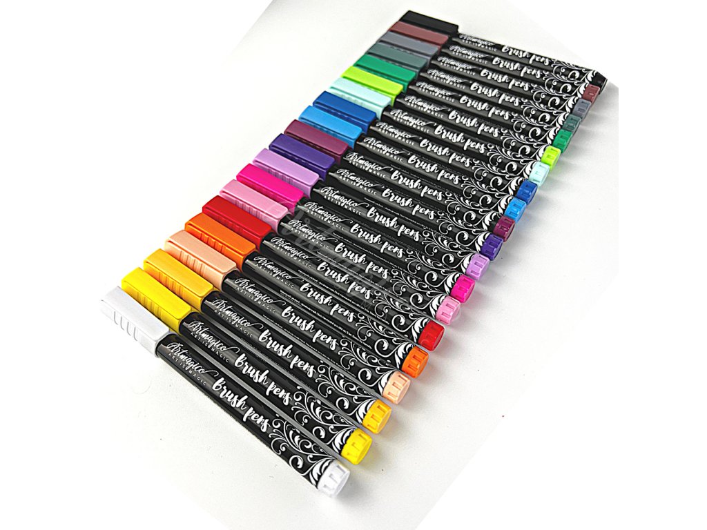 Artmagico Brush pens sada 20 ks