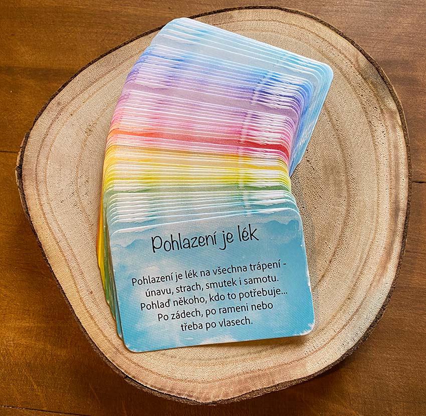 Motivační karty Pohlazení