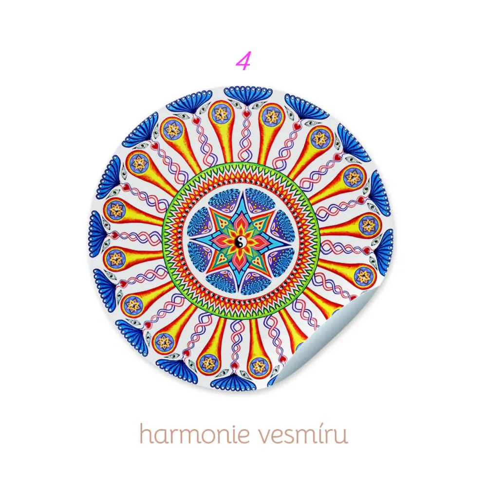 Samolepky z kolekce ostatní 96 mm Harmonie vesmíru