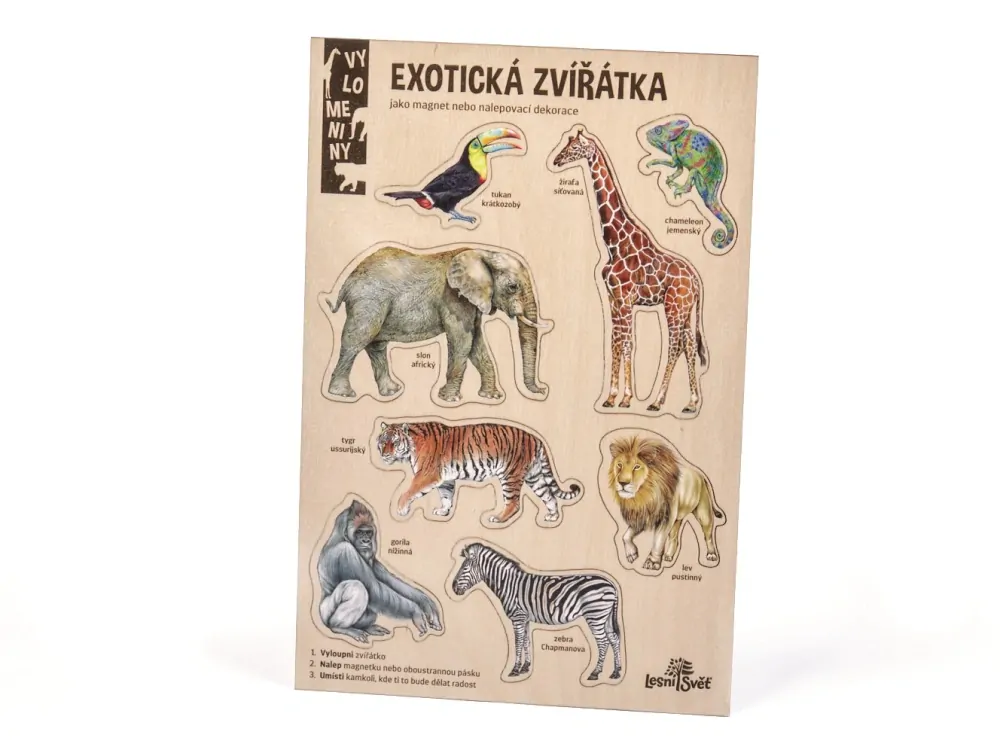 Lesní svět Velké vylomeniny - Exotická zvířátka