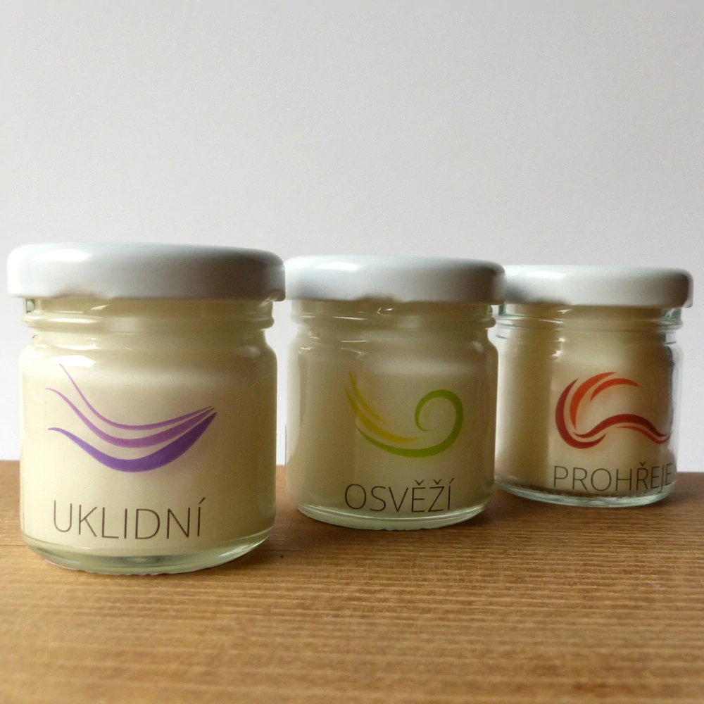 libebit svíčka ze sójového vosku Prohřeje 40ml