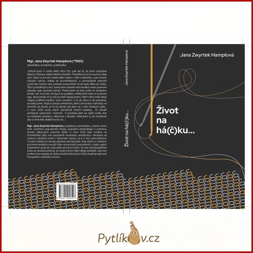 Život na há(č)ku + HÁČKOVANÝ ŠÁL od autorky - Jana Zwyrtek Hamplová