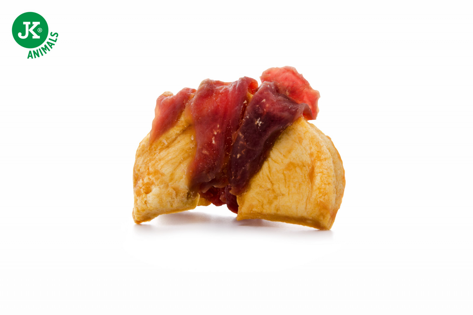 JK Animals Kachní wrap s jablkem, masový pamlsek, 80 g