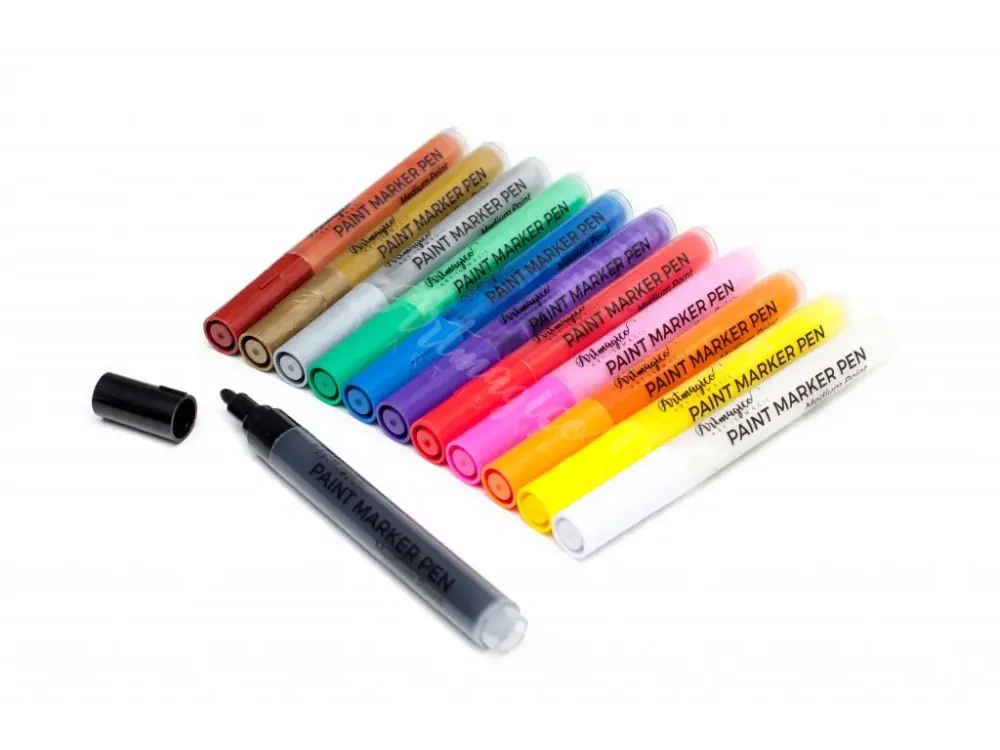 Artmagico akrylový popisovač se středním hrotem (2 mm) 12 ks