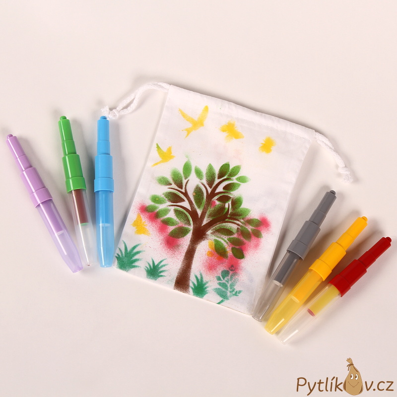 Pytlík bíly plátěný 20 x 29 cm