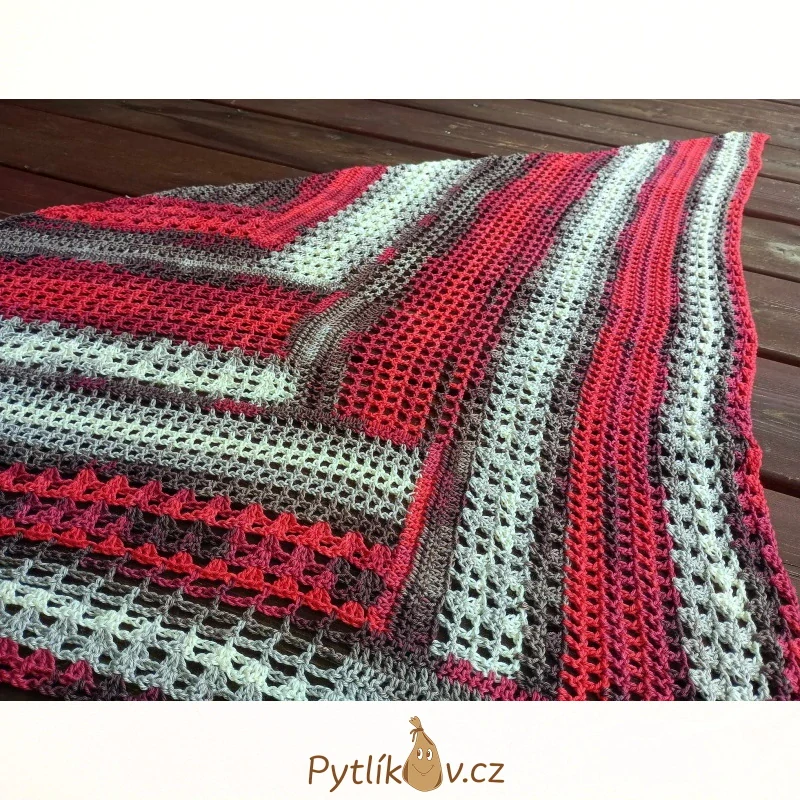 Život na há(č)ku + HÁČKOVANÝ ŠÁTEK od autorky - Jana Zwyrtek Hamplová