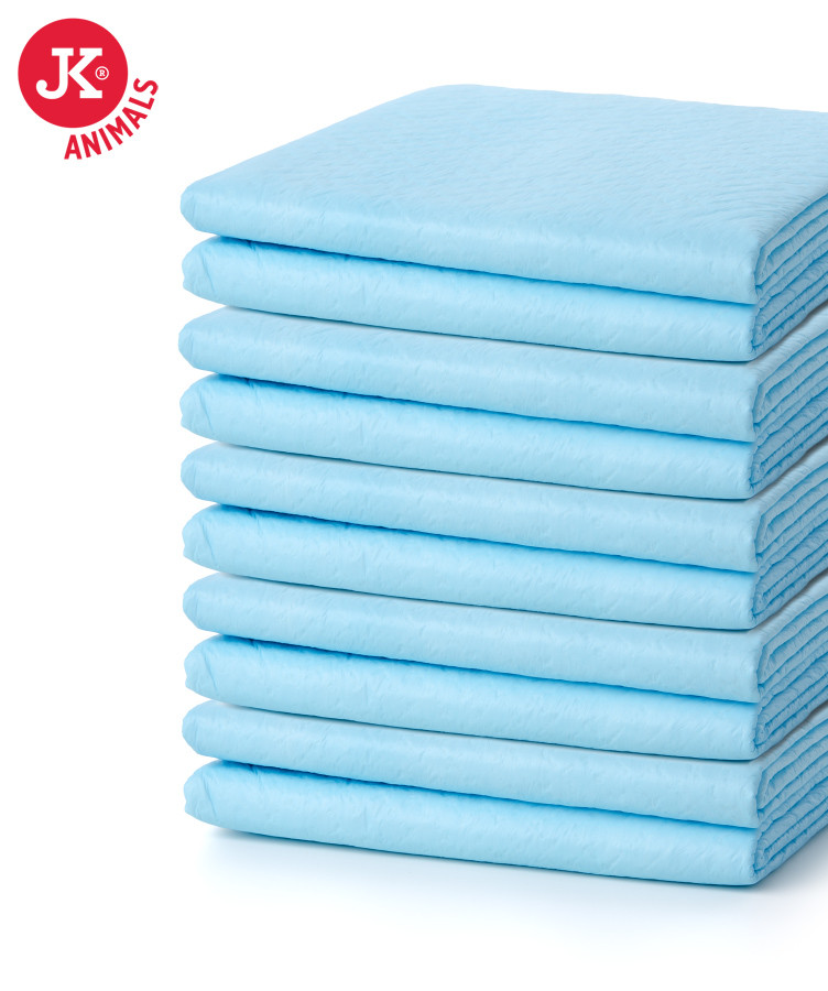 JK ANIMALS Premium Dog Pads 60×90 cm, 10 ks – absorpční podložky pro psy a štěňata
