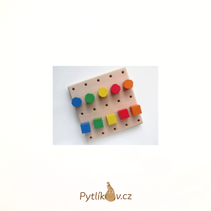 Geoboard dřevěný rozšířená verze