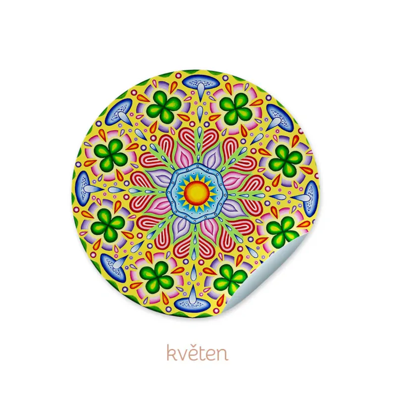 Samolepky z kolekce kalendář 156 mm Prosinec