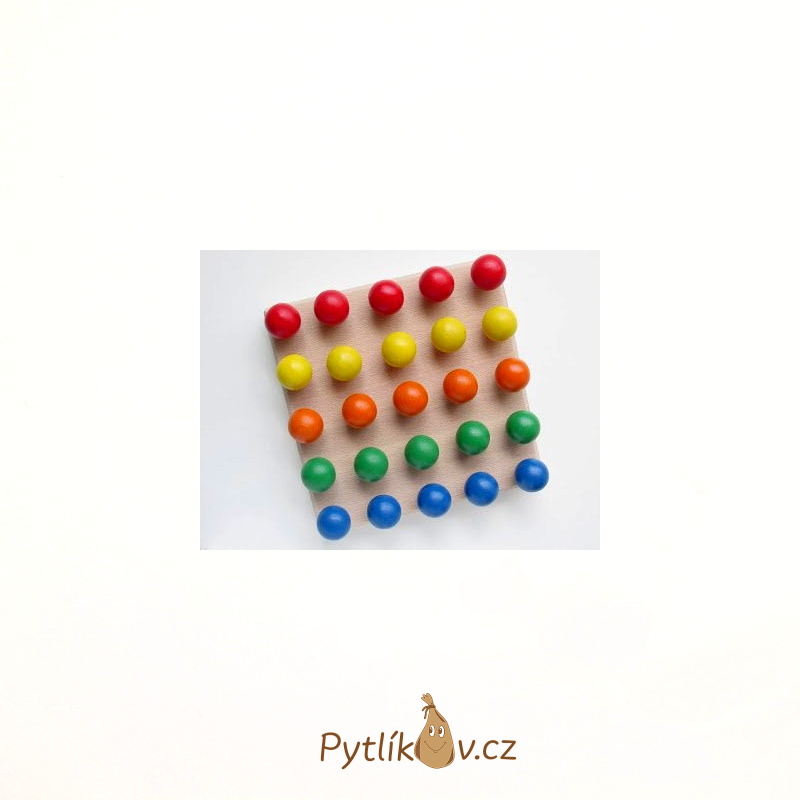 Geoboard dřevěný rozšířená verze