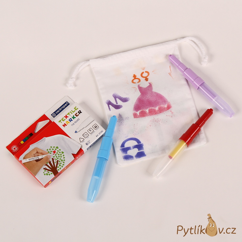 Pytlík bíly plátěný 30 x 40 cm