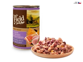 Sams Field True Salmon & Chicken with Pumpkin, 400 g