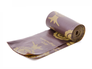 Bio-rozložitelné sáčky pro psí exkrementy role 15 ks