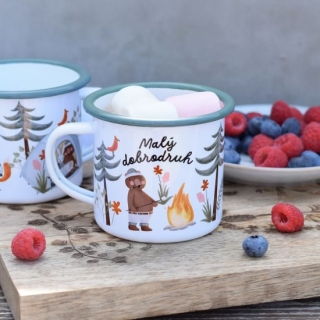 Housedecor Plecháček - Malý dobrodruh (Opékačka v lese)