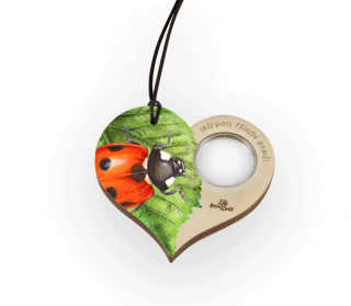 Lesní svět Přívěsek Lupa Beruška