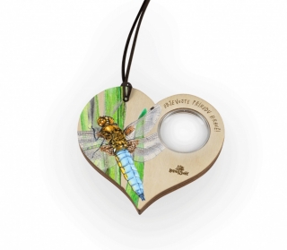 Lesní svět Přívěsek Lupa Vážka