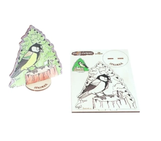 Lesní svět Vymalovánky Sýkora