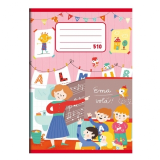 Školní sešit A5 510 10 listů čistý