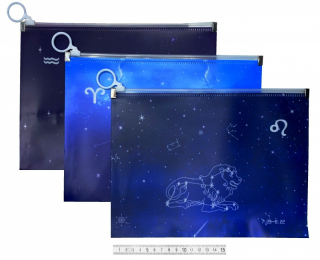 Složka se zipem A5 - Zodiac znamení zvěrokruhu