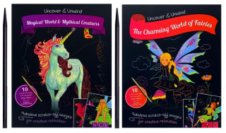 Notes škrábací A5 10 listů PK61-34