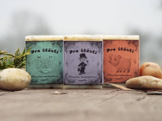 Olivové přírodní mýdlo Pro štěstí 25g